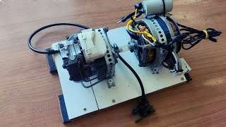 Como fazer compressor de ar com motor de maquina de lavar!