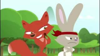 Skunk Fu Fox Kiss Rabbit
