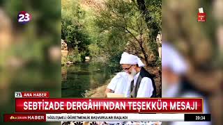 Şeyh Abdulhalık Sebtizade Efendi Taziye Mesajı Palu