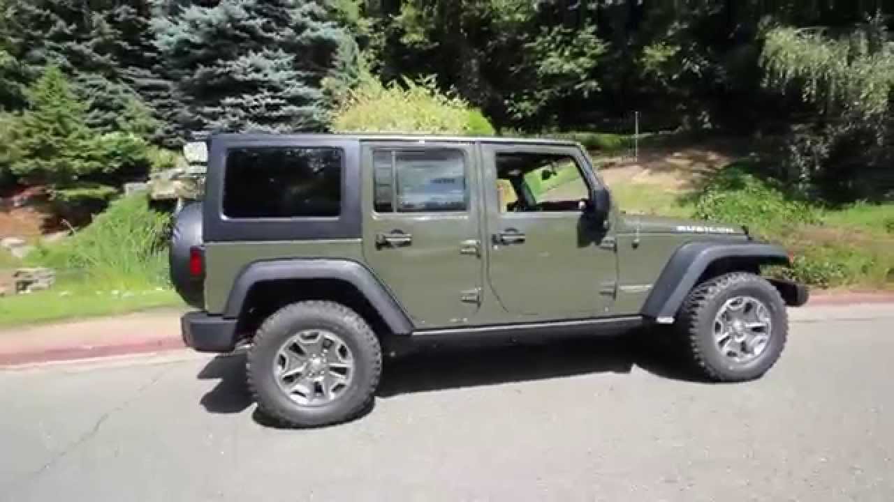 2015 Jeep Wrangler Unlimited Rubicon Tank FL725474 Redmond
