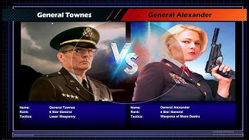 Generals Challenge :Laser vs Super Weapon /Hard Mode
