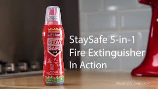 StaySafe 5-in-1 Fire Extinguisher | 'In Action' Ad