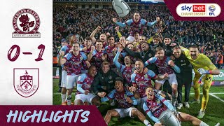 CHAMPIONS AT EWOOD! | HIGHLIGHTS | Blackburn Rovers 0 - 1 Burnley