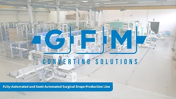 Fully Automated and Semi Automated Surgical Drape Production Line