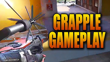 Advanced Warfare GRAPPLING HOOK Gameplay! Exo Grapple Mode Playlist - Ascendence DLC