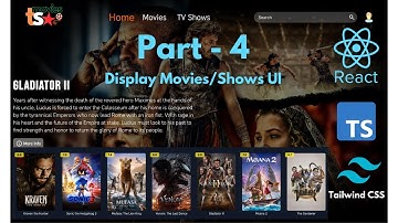 Build a Movie App with React & TypeScript | TMDB API Project | Part -4