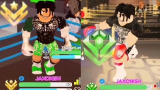 Jaxon ish hits emerald in Roblox boxing beta