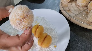 Boule de noix de coco à la confiture Gâteau Richbond / حلوة ريشبوند