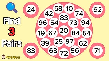 🔍Find 3 Pairs! | Brain Training | Concentration Game | Mind Challenge | Observation Test | IQ Game