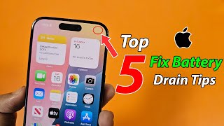 iPhone 15 Pro battery draining fast