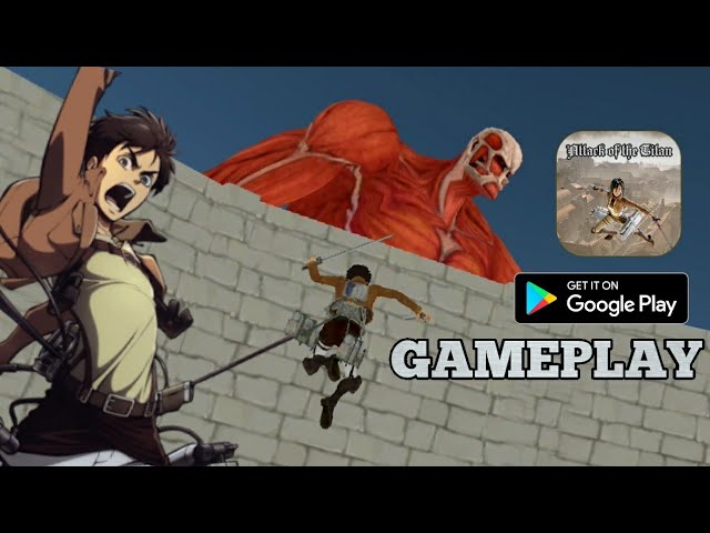 Attack Of The Titan Survey Corps Gameplay Android Clone Youtube - attack on titan shingeki no kyojin survey corp roblox