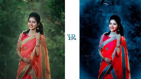 Lightroom realistic dark effect photo editing tutorial | Lightroom background colour change present