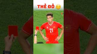 Tấm thẻ đỏ nghiệt ngã dành cho U23 Việt Nam...😔💔🇻🇳