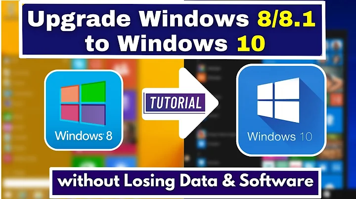 [Hindi] Upgrade Windows 8/8.1 to Windows 10 For FREE without Losing Data & Software