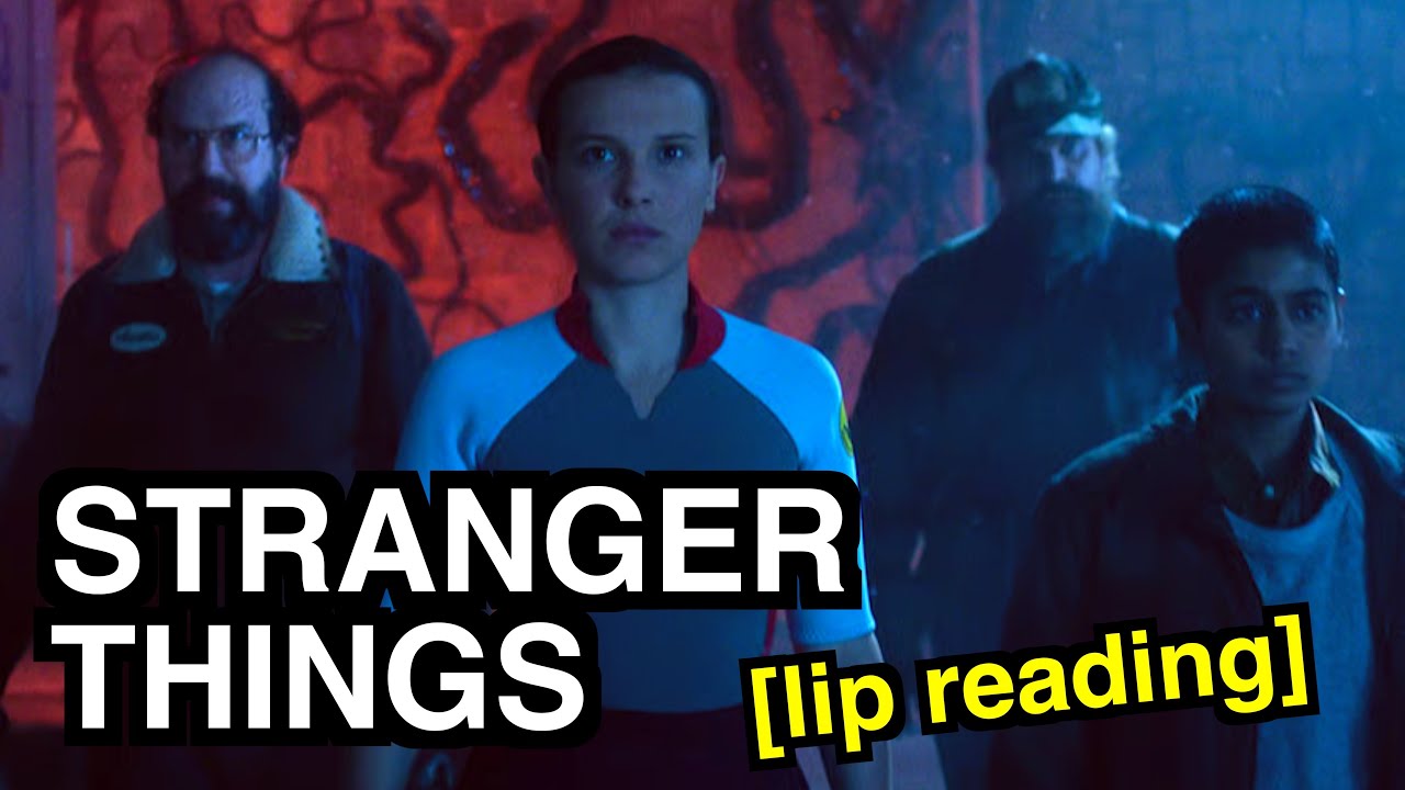 Финал сериала «Очень странные дела» (чтение по губам)