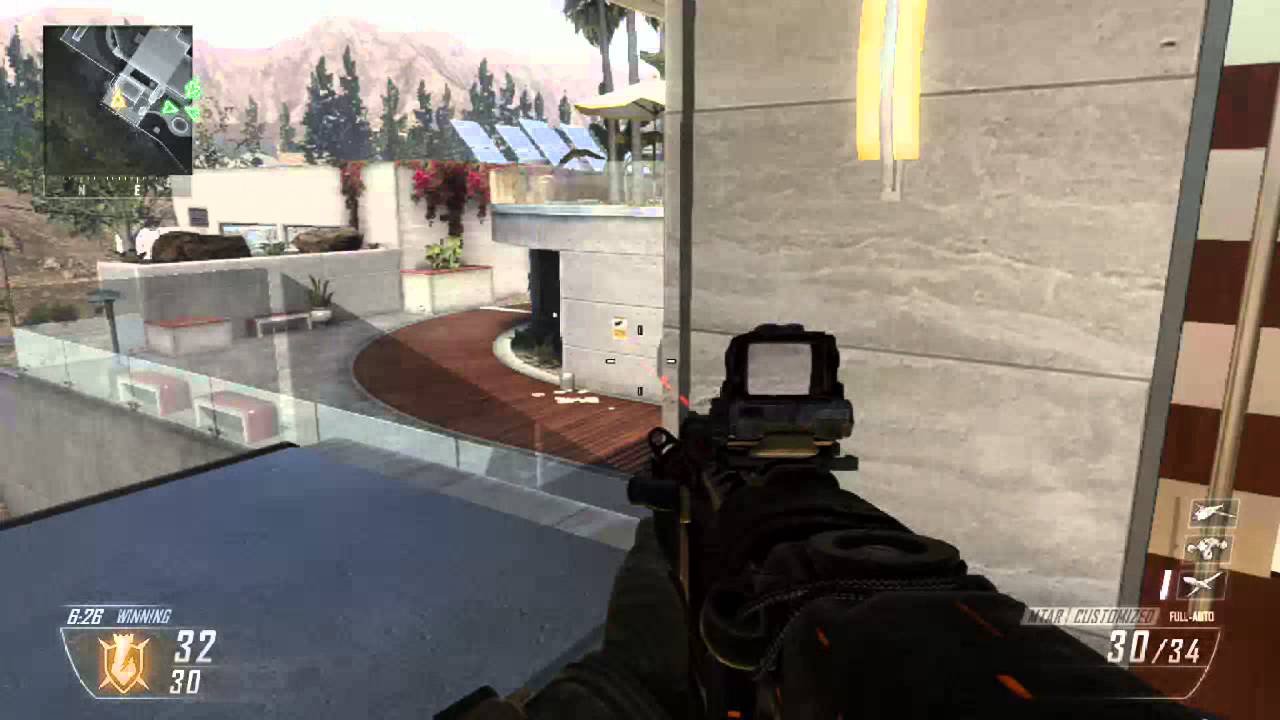 Black Ops 2 MTAR with Target Finder Sight