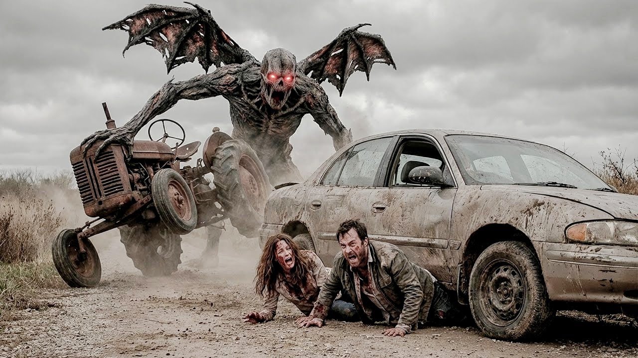 شلة أصحاب مخبيين سر أسود, ومخلوق من أساطير البلد بيطاردهم, وبيخلص عليهم واحد ورا التاني