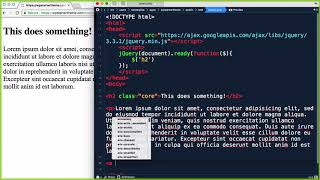 Summer-of-Code 2018 - jQuery