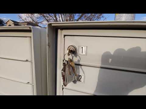 HOW TO OPEN STUCK MAILBOX LOCK