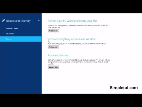 How to Format Your Computer –Windows 8, Windows 8.1 and Windows 10