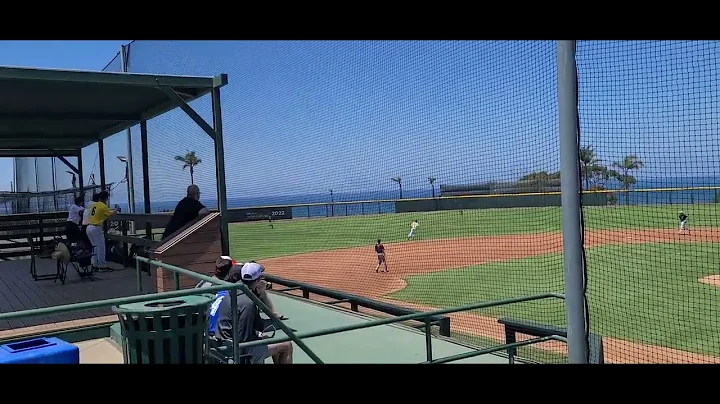 Future Prospects Pt Loma. Zach ropes a single to l...