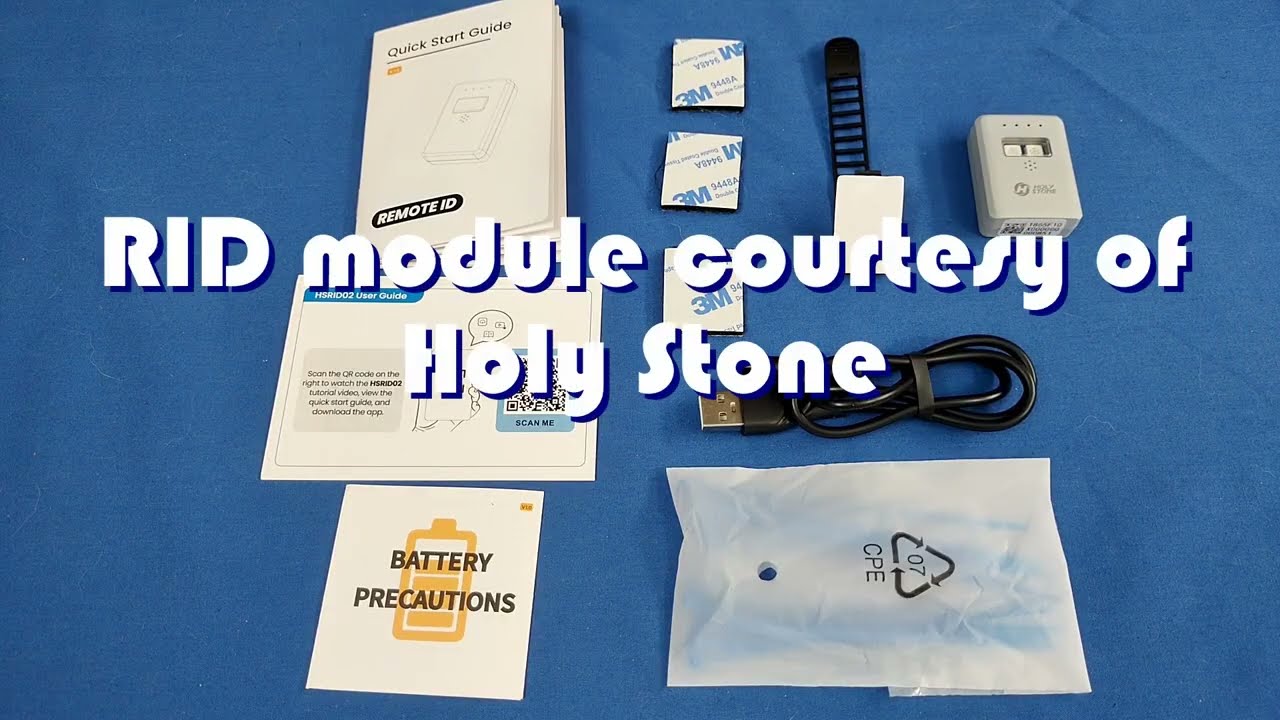 Обзор модуля удаленной идентификации дрона Holy Stone HSRID02 (RID)