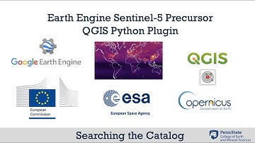 EE S5P QGIS Plugin Tutorial part 5 - Searching the Catalog