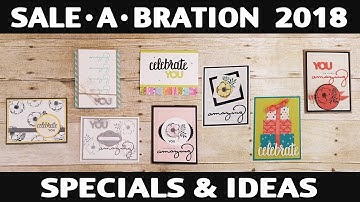 Stamping Jill - Sale-A-Bration 2018 Specials & Ideas