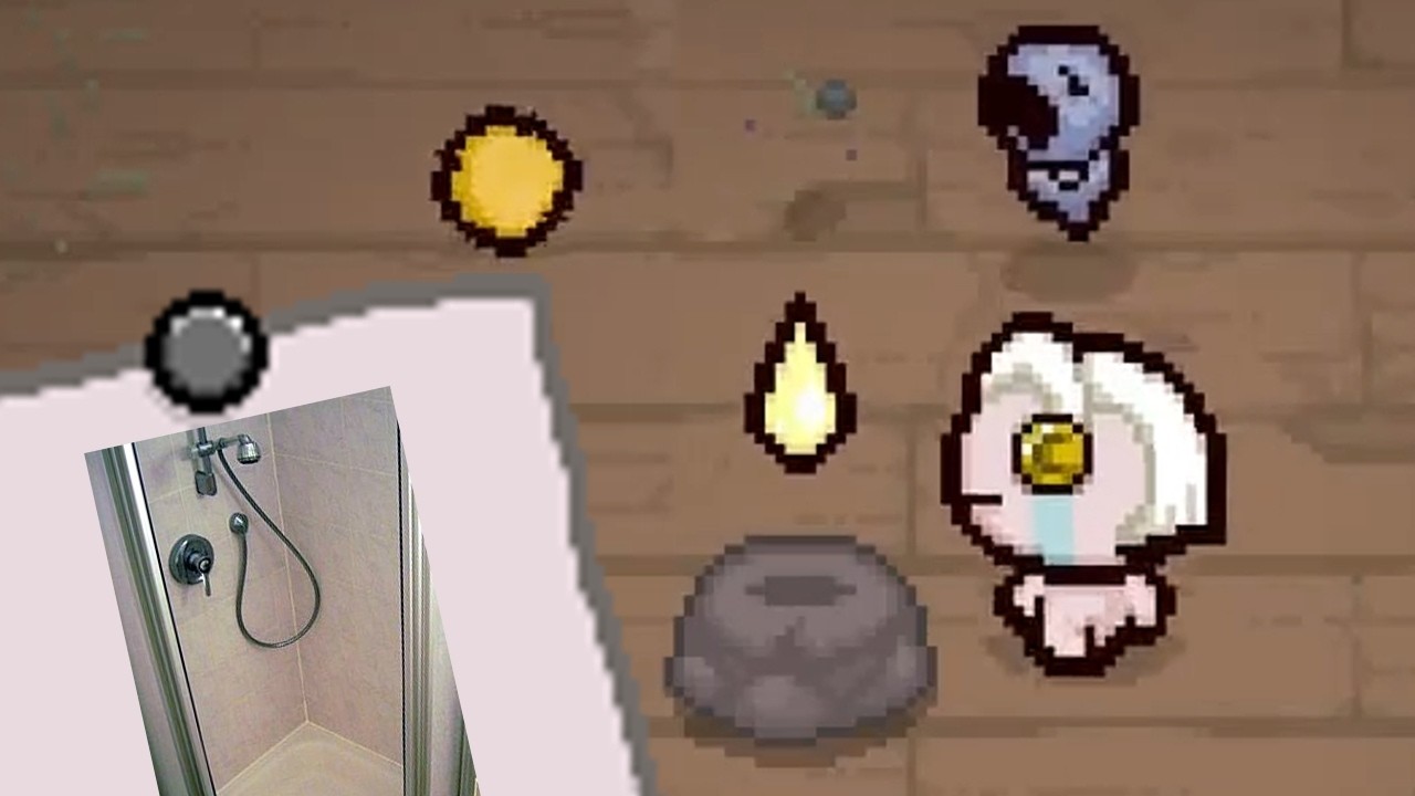 Pee is water soluble - Binding of Isaac: Repentance+ (Episode 48)