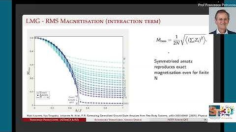 Prof Francesco Petruccione, Automated Variational Ansatz Design