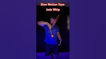 Slow Motion Yoyo(#19) Jade Whip #yoyo #yoyotricks #skills #skilltoy #slowed #fyp #vibes #hobby