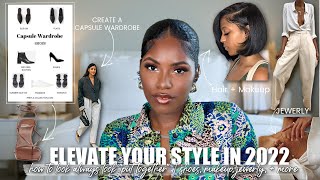 HOW TO ELEVATE YOUR STYLE 2022 | Always look put together FT. Shoes, Hair, Makeup + More | iDESIGN8