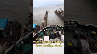 Undocking of Ship from Floating Dock