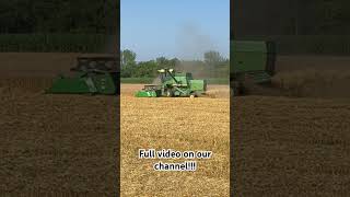 John Deere Harvesting Wheat #farming #summer #johndeere #4400 #tractors #agriculture #wheat Net Worth