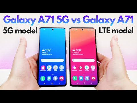 Samsung Galaxy A71 5G vs Samsung Galaxy A71 (LTE model) - Who Will Win?