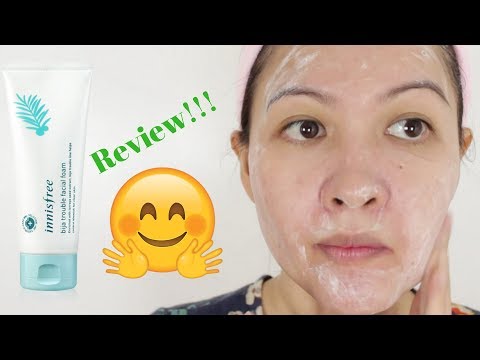 Video: Innisfree Bija Trouble Facial Foam Review