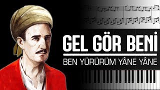 Gel Gör Beni Ben Yürürüm Yane Yane Piyanonotakaraoke