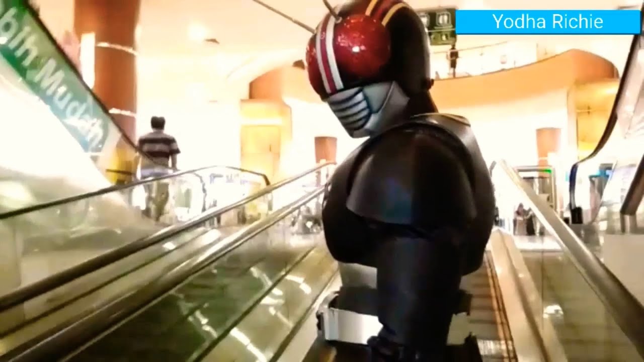Cosplay Kamen Rider Black - YouTube