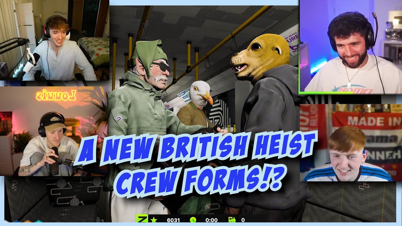 Tommy T joins a NEW British Heist Crew!? (ft Angry Ginge & Ellum) | MDM | GTA RP | NoPixel 4.0