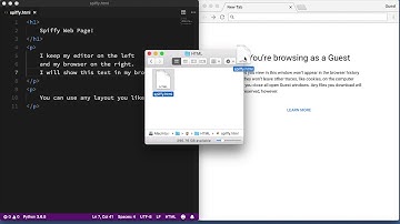 Введение в HTML: среда программирования