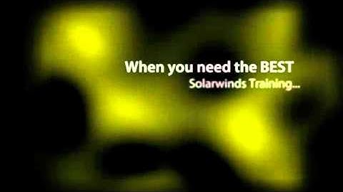 Solarwinds Training