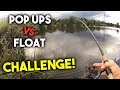 Pop Ups vs Float Fishing CHALLENGE!!