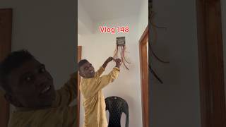 #electric work aaj kiy Hamlog Kavi me kam mini vlog