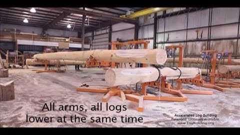 Accelerated Log Building. Faster & Safer.