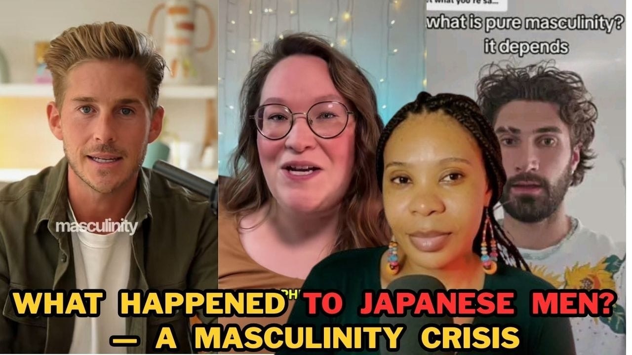 MEN LEFT CONFUSED ABOUT THE RECENT SHIFT IN MASCULINITY| JAPANESE MEN ARE BECOMING MORE SUBMISSIVE