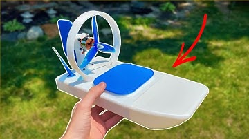 Hoe ik een 3D-geprinte RC-luchtboot bouwde (doe-het-zelf)