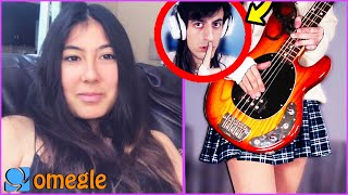 I Pretended to be an ANIME GIRL BASSIST on Omegle (GONE WRONG)