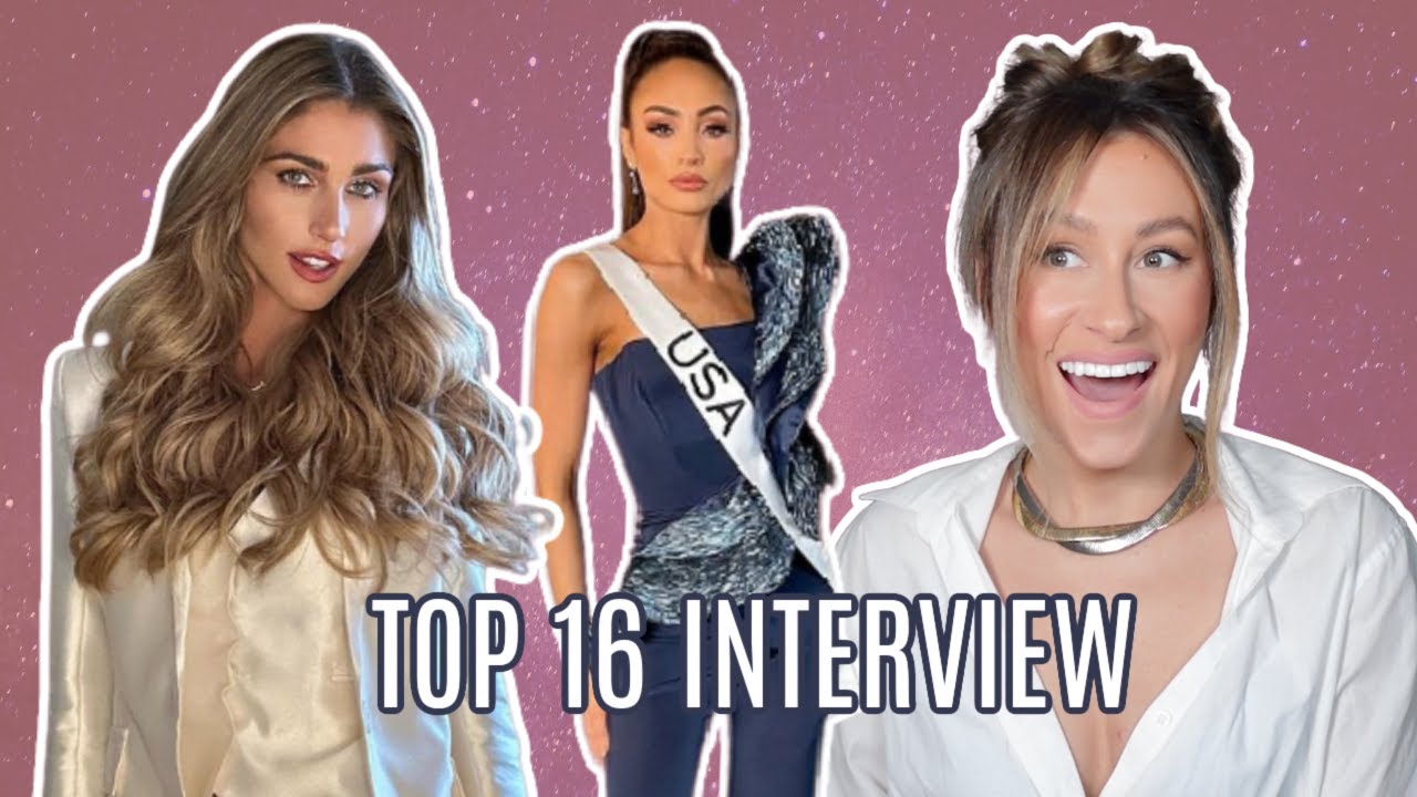 Miss Universe 2022 (Top 16) Interview Reaction!