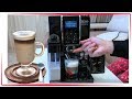 Delonghi ECAM350.55 . Кофемашина Распаковка / Обзор ☕️ Влог как приготовить вкусный кофе