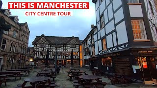 Walking in Manchester City Centre Tour | England - United Kingdom